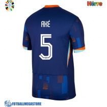 Fotballdrakt Herre Nederland Nathan Ake #5 Bortedrakt EM 2024 Kortermet